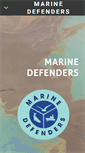 Mobile Screenshot of marinedefenders.com